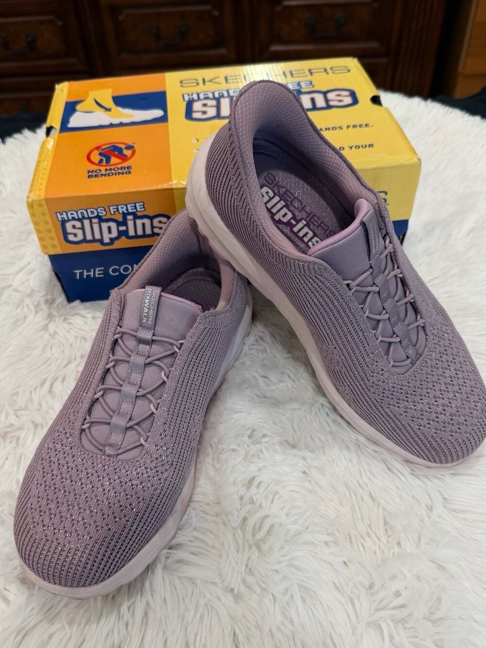 Skechers Hands Free Slip-ins Go Walk Arch Fit Joy - Stefanie Lavender